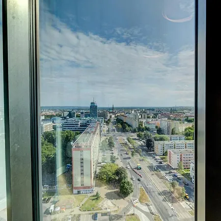 Hanza Tower Swimming Pool & 18 Floor Great View Stettino