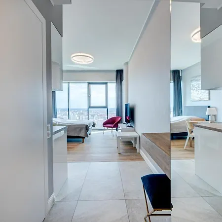 Hanza Tower Swimming Pool & 18 Floor Great View Appartement Szczecin
