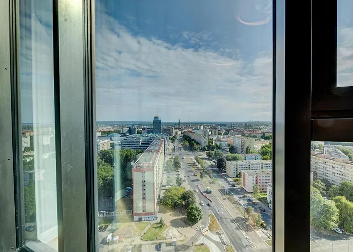 Hanza Tower Swimming Pool & 18 Floor Great View Štetín