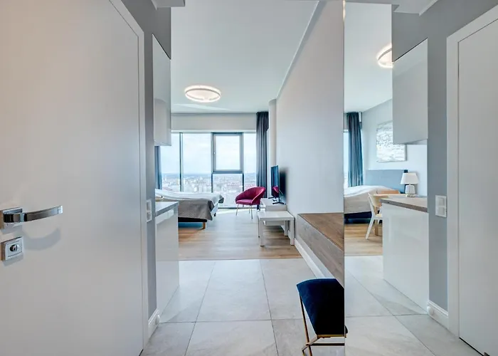 Hanza Tower Swimming Pool & 18 Floor Great View Lejlighed Stettin