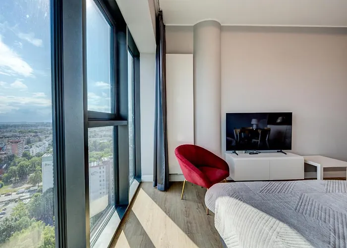 Hanza Tower Swimming Pool & 18 Floor Great View Stettin