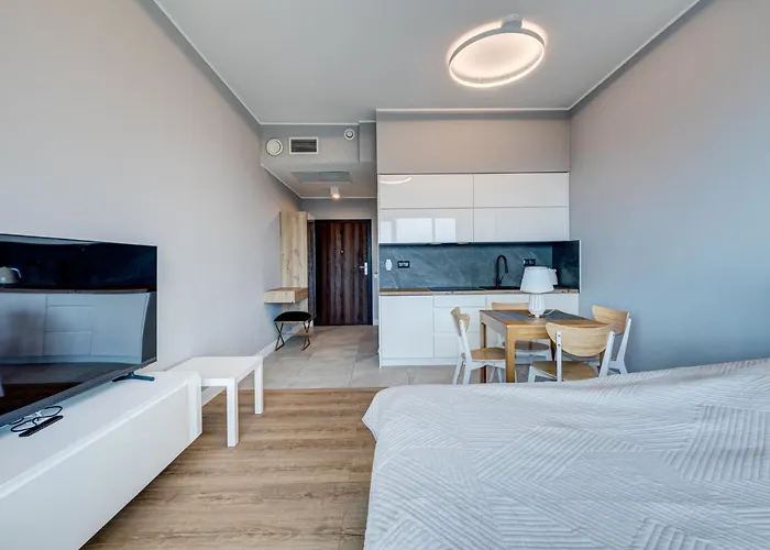 Apartmán Hanza Tower Swimming Pool & 18 Floor Great View Štetín